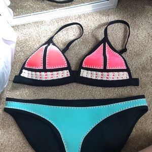 Triangl bikini set